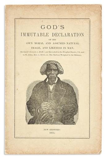 (RELIGION.) Greensbury W. Offley. Gods Immutable Declaration of his own Moral and Assumed Natural Image.